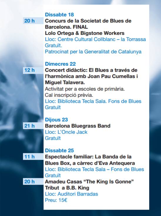 Cicle de Blues & Boogie 2017 - 4