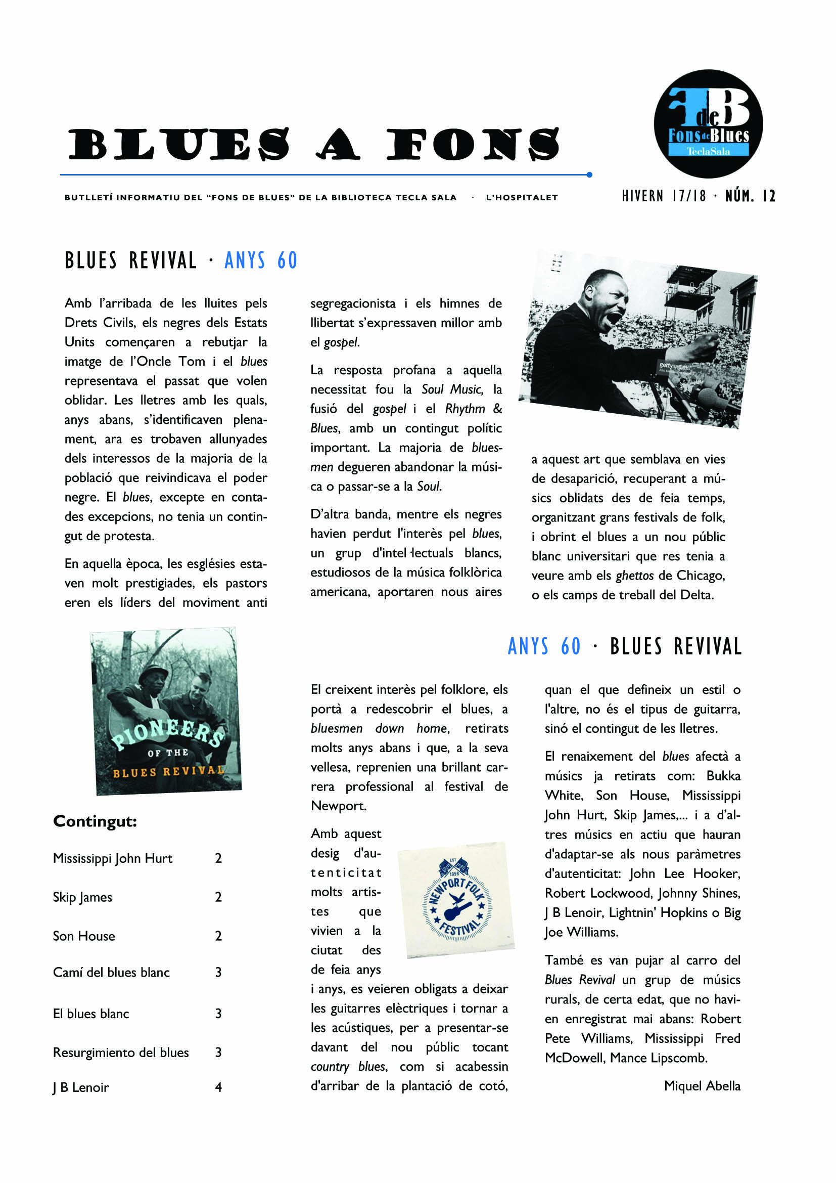 Blues a Fons núm. 12 1
