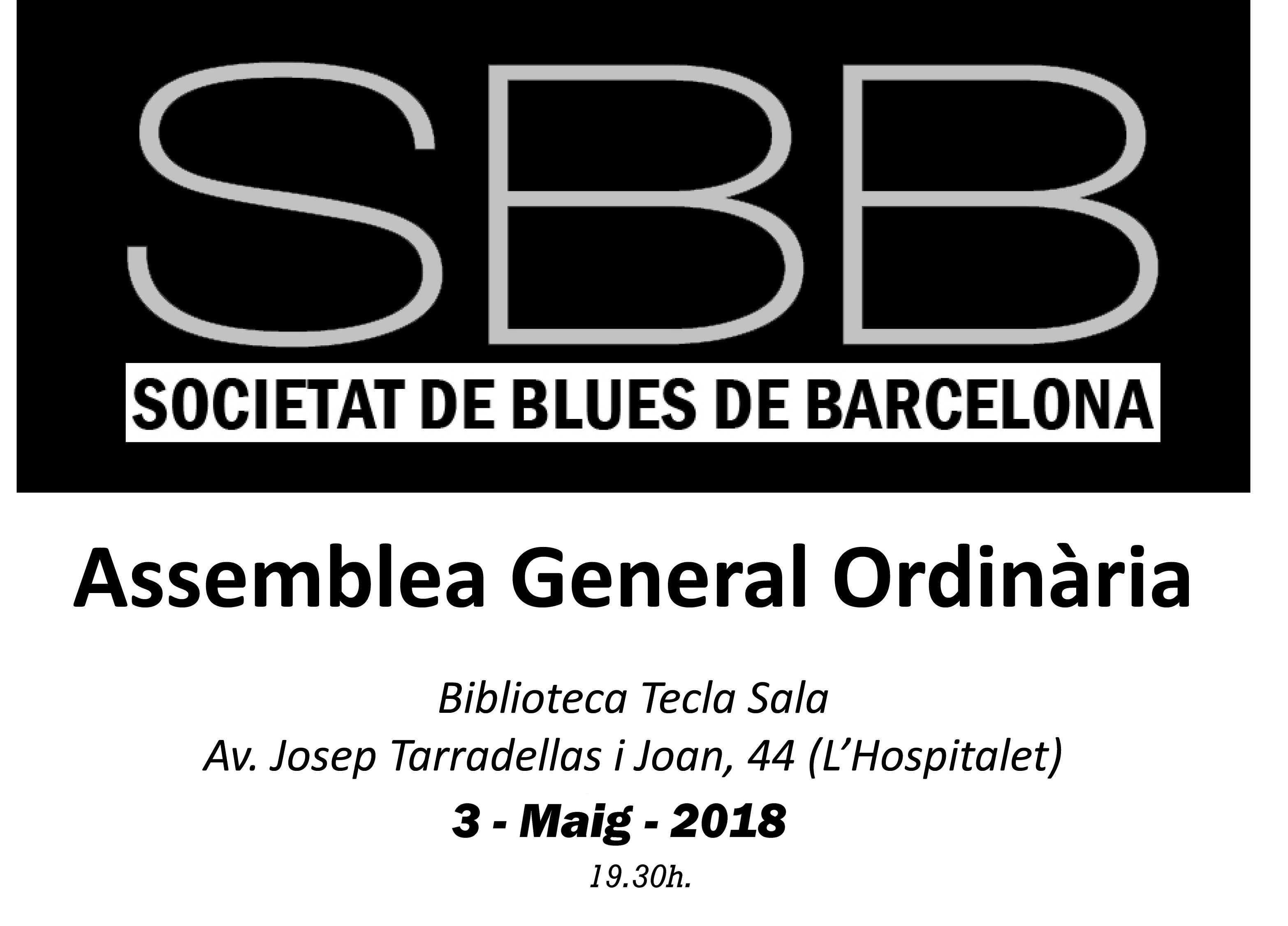 SBB CONVOCATÒRIA ASSEMBLEA 2018