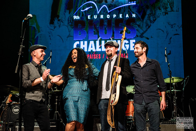 Kyla Brox Quartet (UK) @ EBC, 9th European Blues Challenge 2019, Ponta Delgada, Sao Miguel, Azores (Portugal), 05-06.04.2019. Winner of the European Blues Challenge 2019. (c) Christophe Losberger