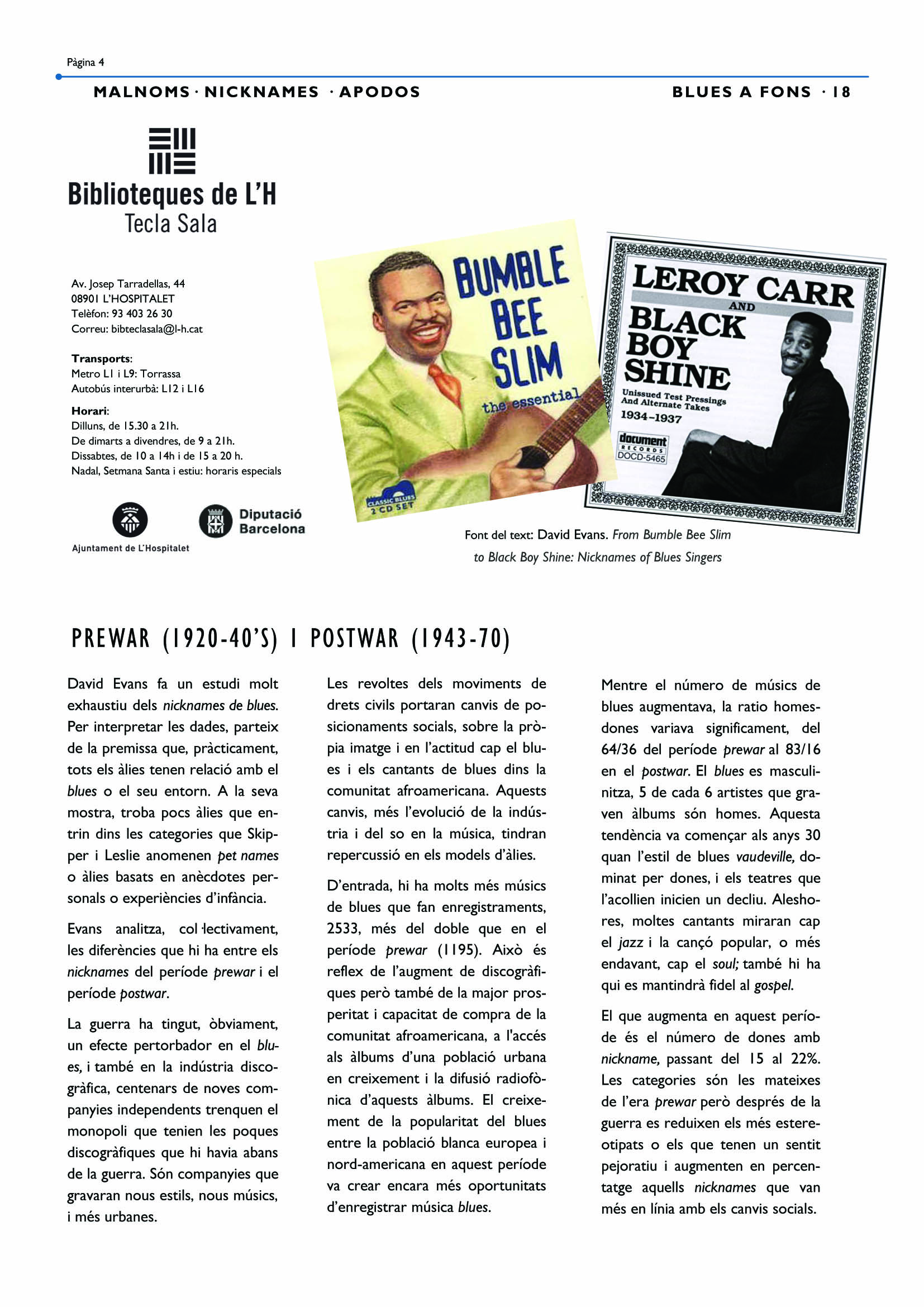 Blues a Fons núm. 18-4