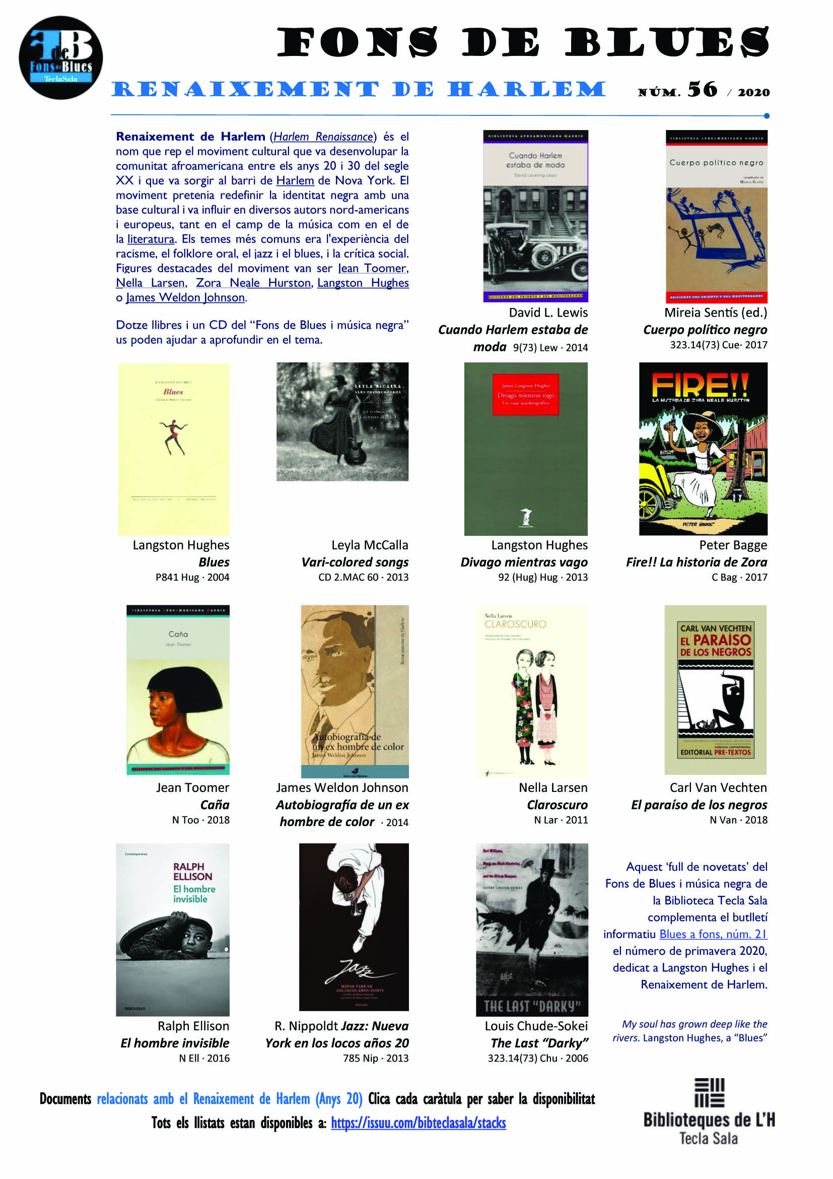 Llistat Blues 56_El Renaixement de Harlem_2020 copiar