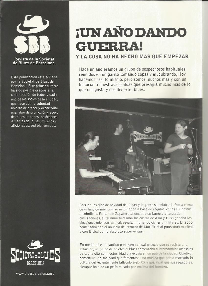 1er Any SBB Revista SBB nº1 (2)