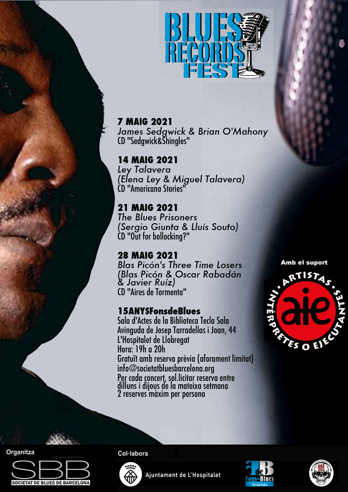 BLUES RECORDS FEST CARTELL