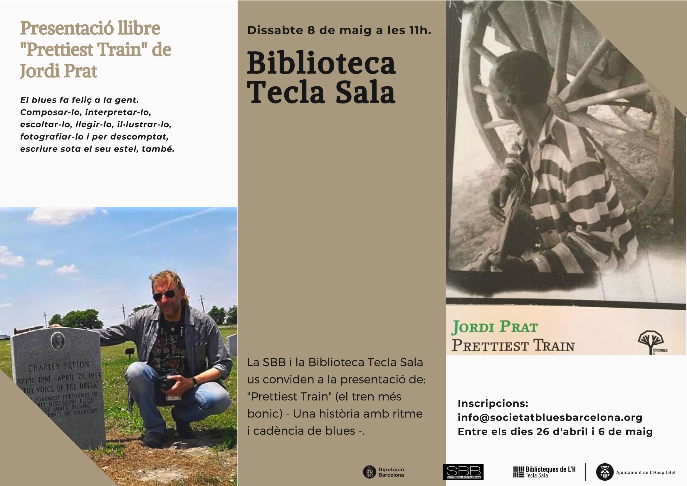 Presentació llibre Prettiest Train de Jordi Prat