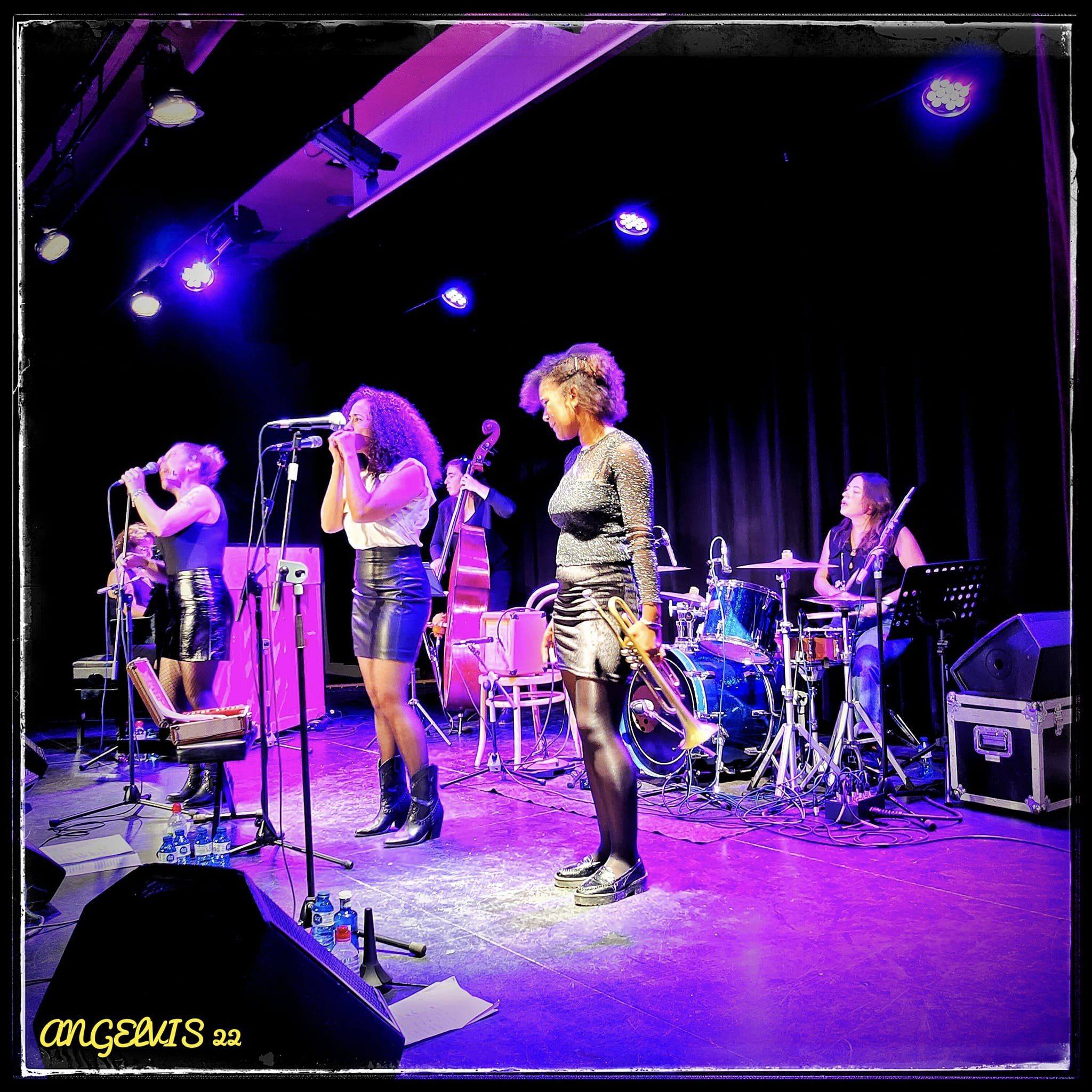 FOTO JORNADES 2022 Blueswomen Band 1 per Angel Elvira