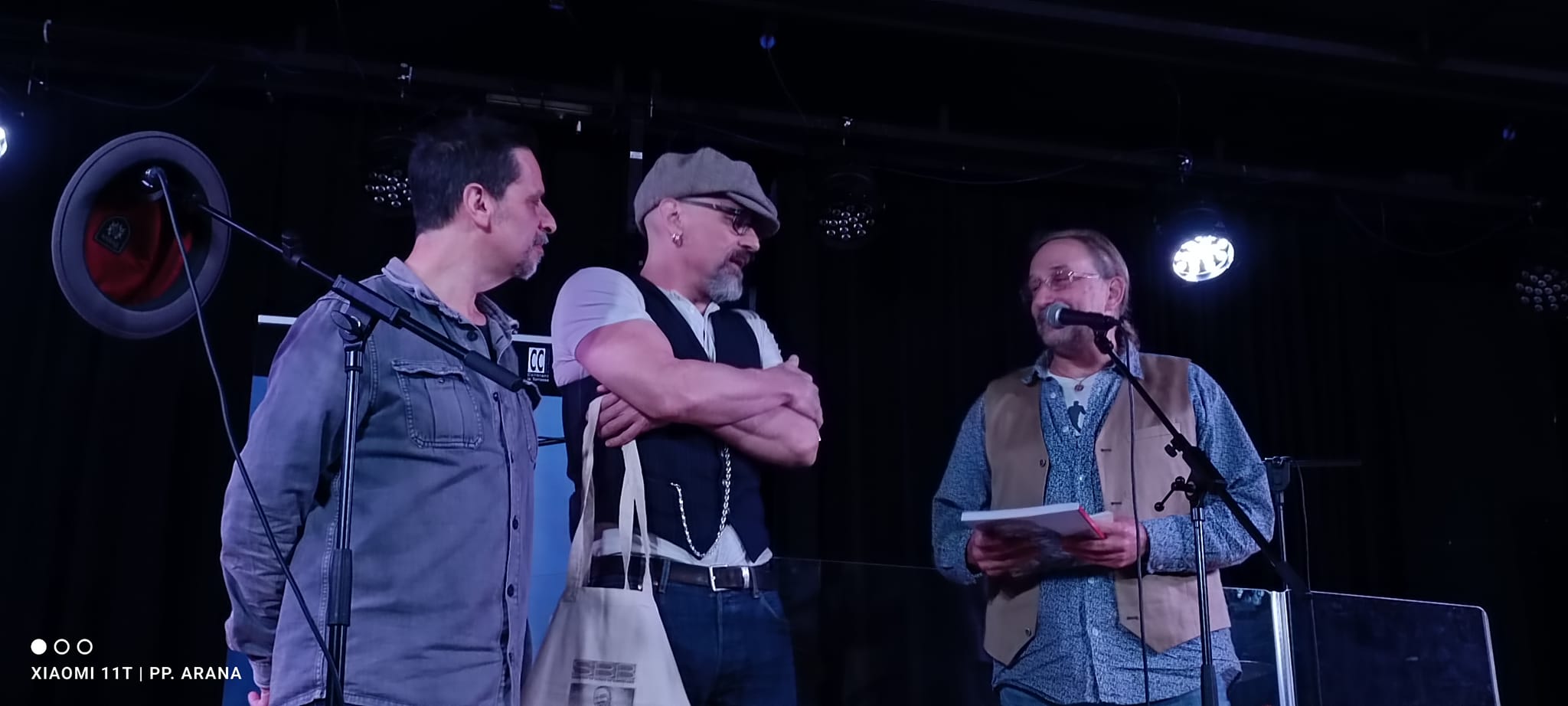 Jordi Prat llibre Vizcarra 3 amb Blas i Oscar per Pepe Arana