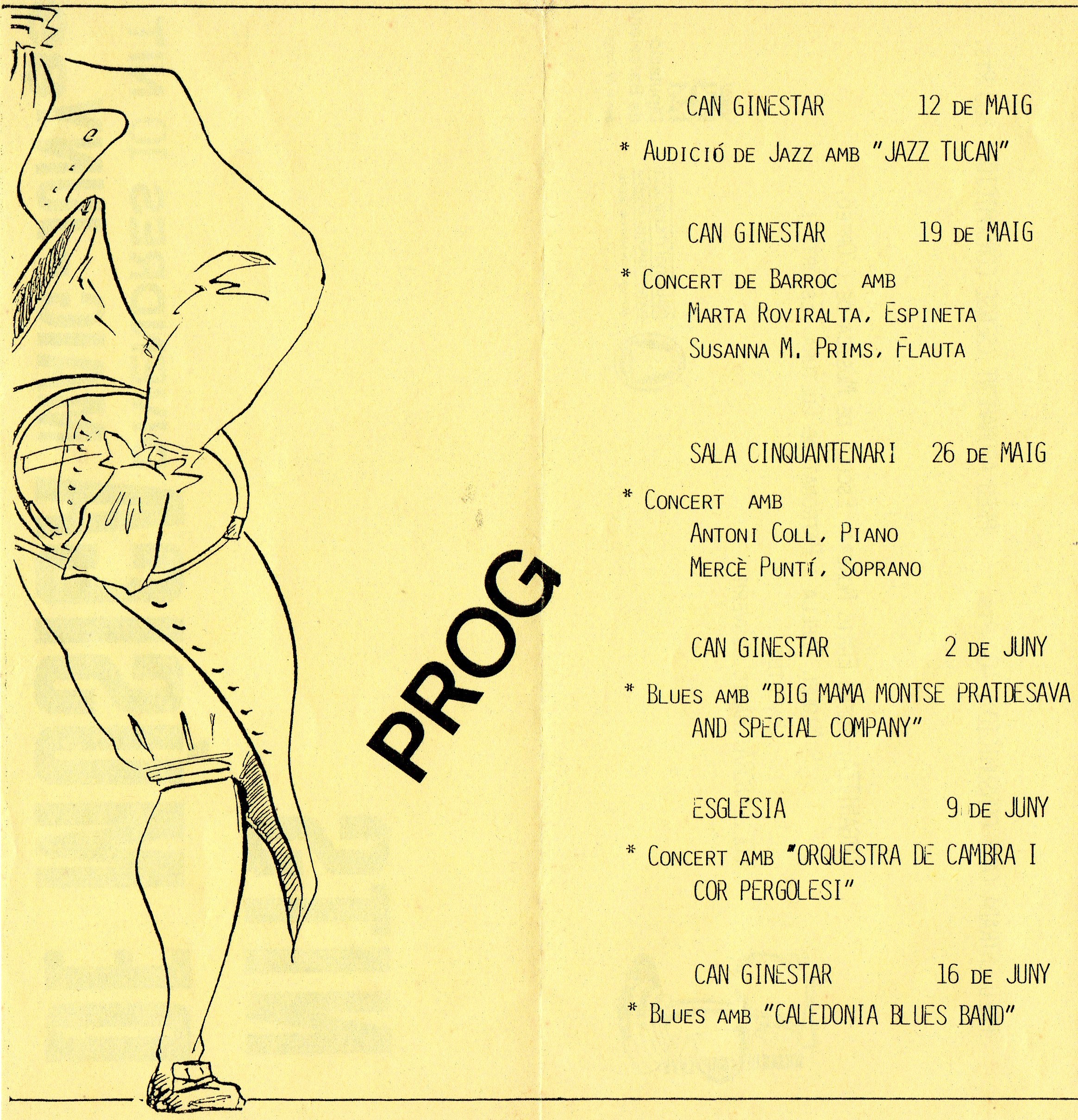 1 -¬ edicio Nits de M+¦sica 1989