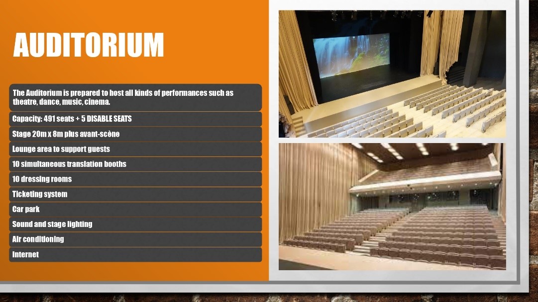 Auditorium Braga info
