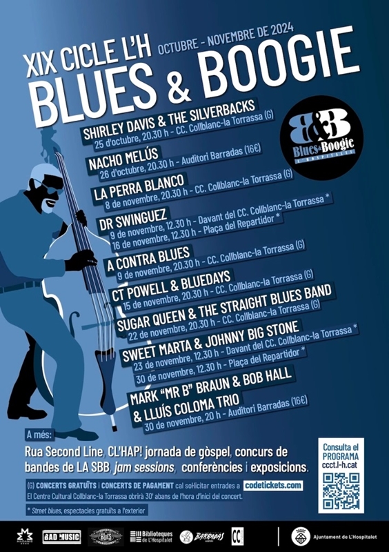 CartelSegundoCicloBlues&BoogieHospitalet2024